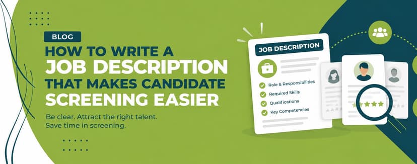 How to Write a Job Description That Makes Candidate Screening Easier